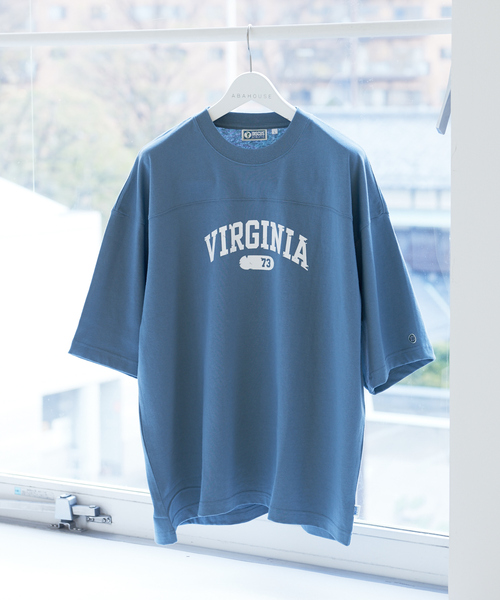 DISCUS ATHLETIC（ディスカス　アスレチック）の「【DISCUS ATHLETIC/ ディスカス アスレチック】USコットン カレッジロゴ Tシャツ（Tシャツ/カットソー・メンズ・ブラック/グリーン/ブルー/ホワイト・M/L）」の4枚目の写真