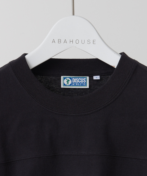 DISCUS ATHLETIC（ディスカス　アスレチック）の「【DISCUS ATHLETIC/ ディスカス アスレチック】USコットン カレッジロゴ Tシャツ（Tシャツ/カットソー・メンズ・ブラック/グリーン/ブルー/ホワイト・M/L）」の11枚目の写真