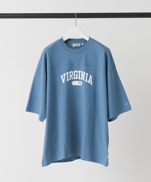 DISCUS ATHLETIC（ディスカス　アスレチック）の「【DISCUS ATHLETIC/ ディスカス アスレチック】USコットン カレッジロゴ Tシャツ（Tシャツ/カットソー・メンズ・ブラック/グリーン/ブルー/ホワイト・M/L）」の17枚目の写真