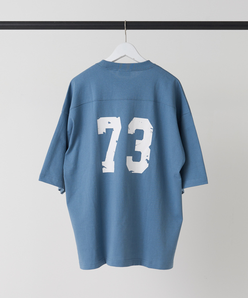 DISCUS ATHLETIC（ディスカス　アスレチック）の「【DISCUS ATHLETIC/ ディスカス アスレチック】USコットン カレッジロゴ Tシャツ（Tシャツ/カットソー・メンズ・ブラック/グリーン/ブルー/ホワイト・M/L）」の12枚目の写真