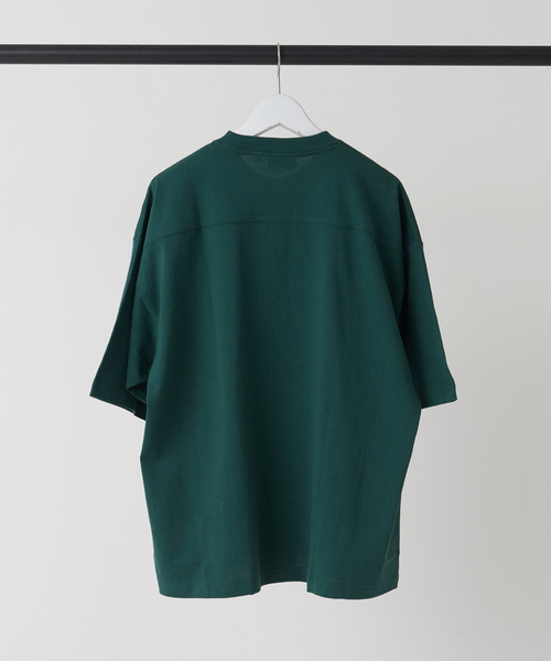 DISCUS ATHLETIC（ディスカス　アスレチック）の「【DISCUS ATHLETIC/ ディスカス アスレチック】USコットン カレッジロゴ Tシャツ（Tシャツ/カットソー・メンズ・ブラック/グリーン/ブルー/ホワイト・M/L）」の15枚目の写真