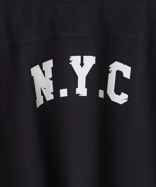 DISCUS ATHLETIC（ディスカス　アスレチック）の「【DISCUS ATHLETIC/ ディスカス アスレチック】USコットン カレッジロゴ Tシャツ（Tシャツ/カットソー・メンズ・ブラック/グリーン/ブルー/ホワイト・M/L）」の18枚目の写真