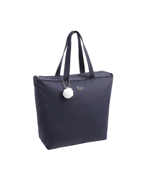 Kanana project(カナナプロジェクト)の「Kanana project COLLECTION トートバッグ VYGエマ No.67694 B4サイズ収納可(トートバッグ・レディース・グレー/ベージュ/ネイビー/グリーン・FREE)」の4枚目の写真