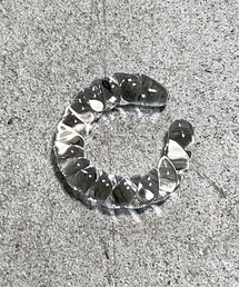 gargle ガーグル : クラフトガラス Cネジリ　イヤーカフ