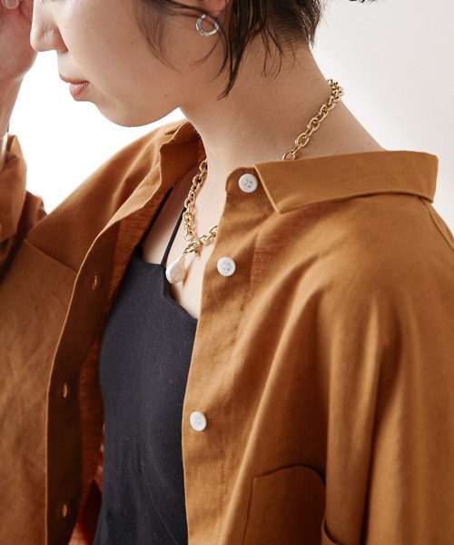 Omekashi（オメカシ）の「バロックパールチェーンネックレス（ネックレス・レディース・ゴールド・ONE SIZE）」の10枚目の写真