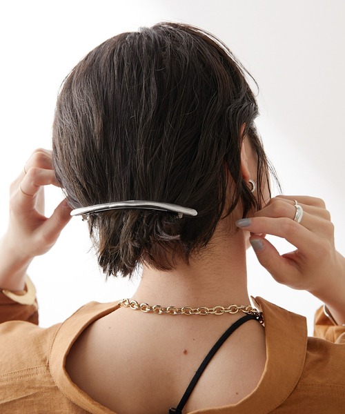 Omekashi（オメカシ）の「バロックパールチェーンネックレス（ネックレス・レディース・ゴールド・ONE SIZE）」の8枚目の写真