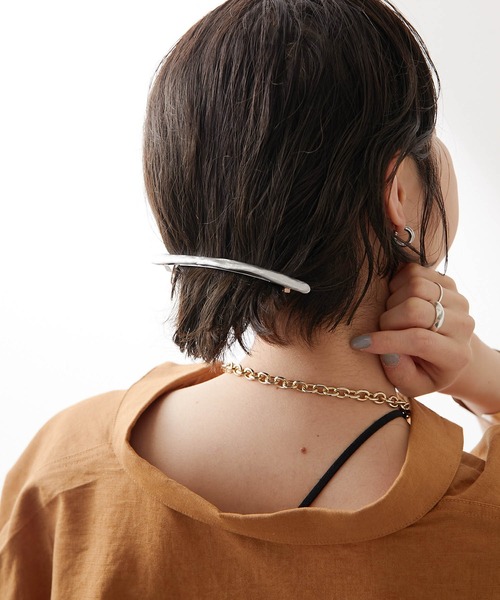 Omekashi（オメカシ）の「バロックパールチェーンネックレス（ネックレス・レディース・ゴールド・ONE SIZE）」の6枚目の写真