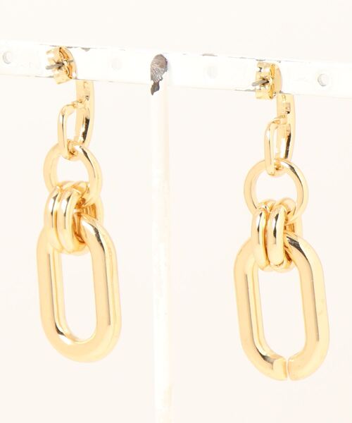 REDYAZEL（レディアゼル）の「リングチェーンピアス（イヤリング・レディース・ゴールド・FREE）」の2枚目の写真