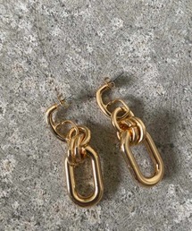 REDYAZEL | リングチェーンピアス(イヤリング)