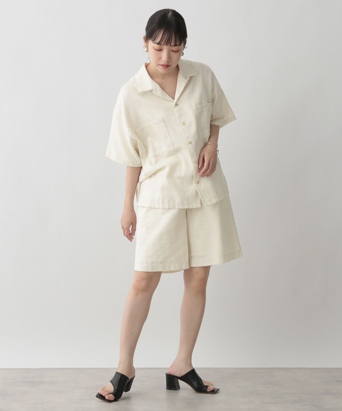 LOWRYS FARM（ローリーズファーム）の「メッシュショートパンツ　277207（その他パンツ・レディース・ブラック/ブラウン/ブルー/アイボリー・FREE）」の7枚目の写真