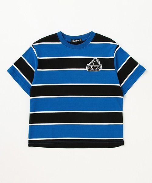 XLARGE KIDS（エクストララージキッズ）の「マルチボーダー半袖Tシャツ