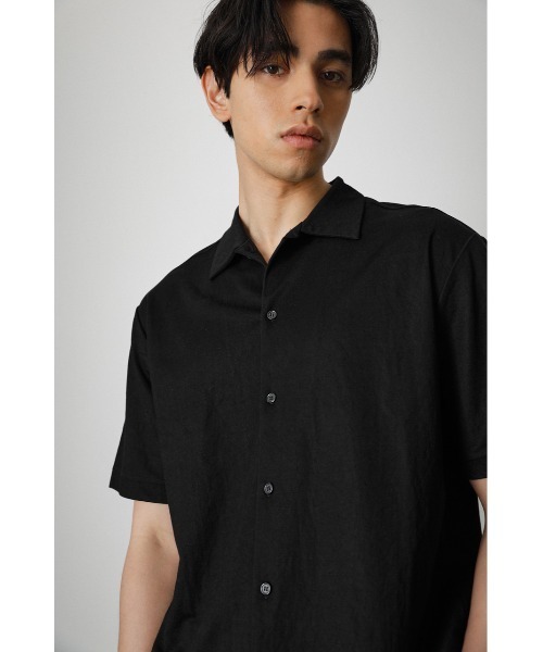 AZUL by moussy(アズールバイマウジー)の「ARCTIC FEEL SHIRT/アークティックフィールシャツ(シャツ/ブラウス・メンズ・ブラック/ブラック系その他・MEDIUM/LARGE)」の4枚目の写真