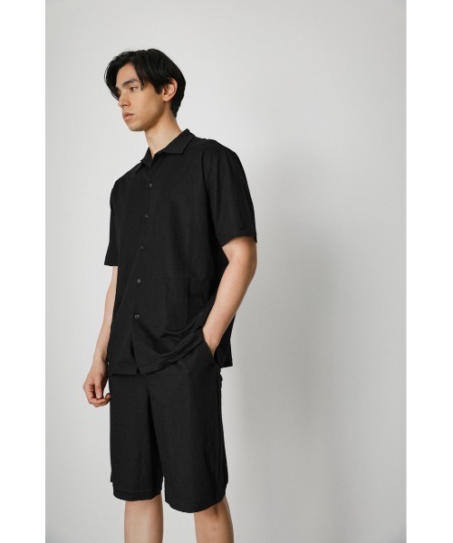 AZUL by moussy(アズールバイマウジー)の「ARCTIC FEEL SHIRT/アークティックフィールシャツ(シャツ/ブラウス・メンズ・ブラック/ブラック系その他・MEDIUM/LARGE)」の5枚目の写真