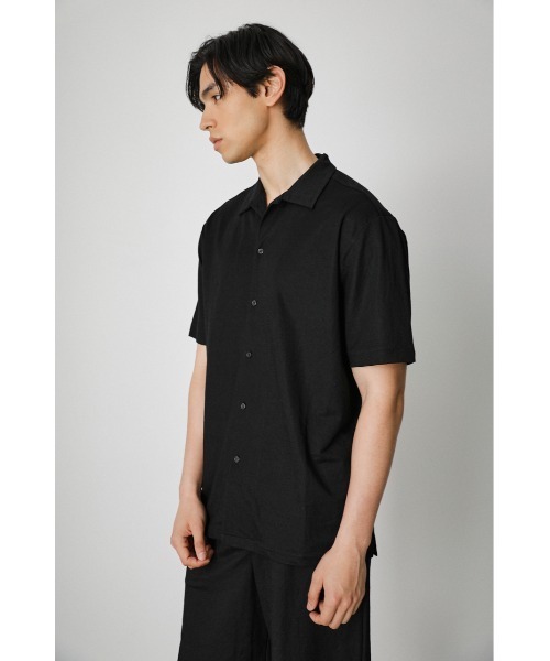 AZUL by moussy(アズールバイマウジー)の「ARCTIC FEEL SHIRT/アークティックフィールシャツ(シャツ/ブラウス・メンズ・ブラック/ブラック系その他・MEDIUM/LARGE)」の7枚目の写真