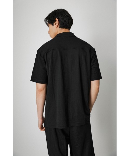 AZUL by moussy(アズールバイマウジー)の「ARCTIC FEEL SHIRT/アークティックフィールシャツ(シャツ/ブラウス・メンズ・ブラック/ブラック系その他・MEDIUM/LARGE)」の8枚目の写真