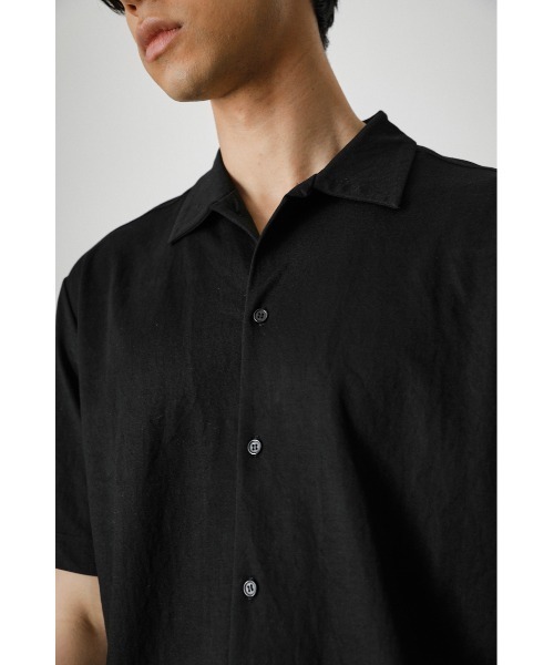 AZUL by moussy(アズールバイマウジー)の「ARCTIC FEEL SHIRT/アークティックフィールシャツ(シャツ/ブラウス・メンズ・ブラック/ブラック系その他・MEDIUM/LARGE)」の9枚目の写真