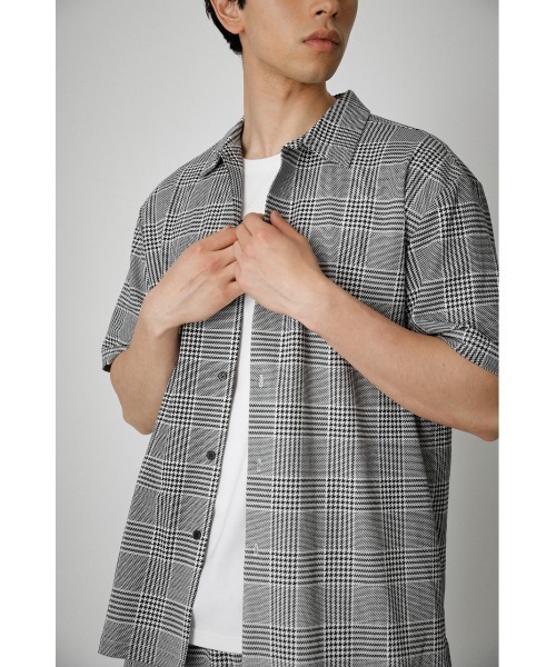 AZUL by moussy(アズールバイマウジー)の「ARCTIC FEEL SHIRT/アークティックフィールシャツ(シャツ/ブラウス・メンズ・ブラック/ブラック系その他・MEDIUM/LARGE)」の13枚目の写真