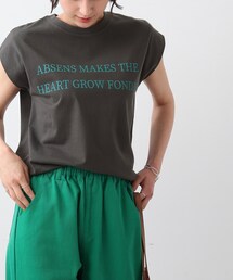 DRESKIP | ロゴフレンチTシャツ(Tシャツ/カットソー)