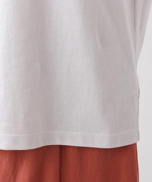 DRESKIP（ドレスキップ）の「◆ロゴフレンチTシャツ（Tシャツ/カットソー・レディース・ライトグレー/ブルー/オレンジ/オフホワイト/グレー系その他・00）」の6枚目の写真