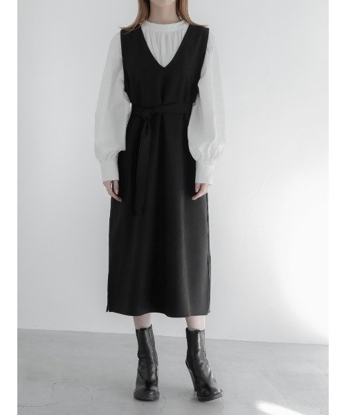 ドレス Amel エイメル のドレス ベルトセットジャンパードレス 22 303 を購入できます A ワンピース ドレス ベルトセットジャンパードレス ドレス Amel エイメル のファッション ファッションやトレンド情報