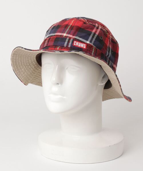 ブランド古着 チェック柄帽子 ハット Chums チャムス のファッション通販 Zozoused