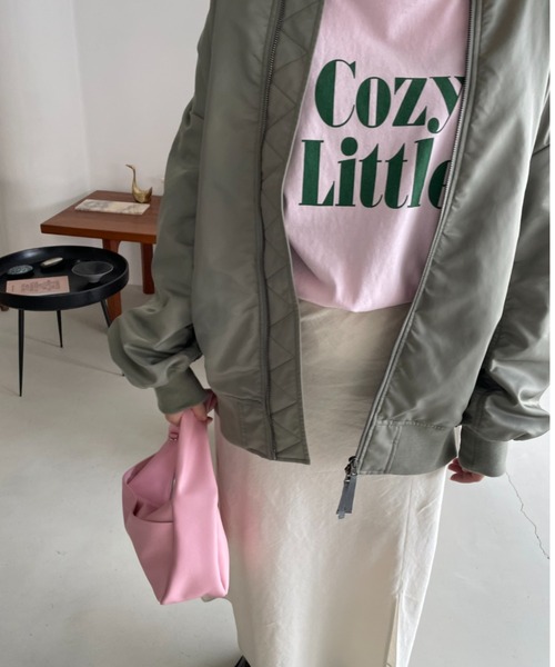 LOWRYS FARM（ローリーズファーム）の「ヤワラカルイハーフムーンＢＡＧ　122760（ショルダーバッグ・レディース・アイボリー/ブラック/ピンク・FREE）」の20枚目の写真