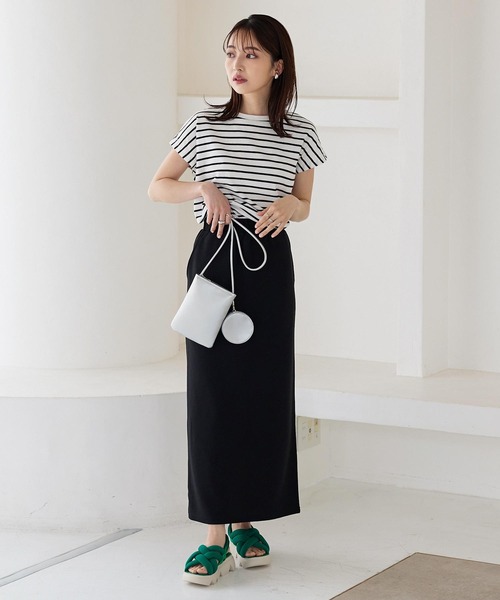 KOBE LETTUCE（コウベレタス）の「ソフトパデットクロススポーツサンダル（サンダル・レディース・ホワイト/グリーン/ブラック×ホワイト/ブラック×ブラック・LL/S/M/L）」の8枚目の写真