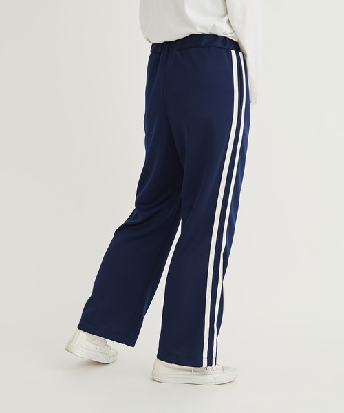 I am I in fact...(アイアムアイインファクト)の「LINE JERSEY タックパンツ(その他パンツ・レディース・ネイビー/レッド/グリーン・FREE)」の6枚目の写真