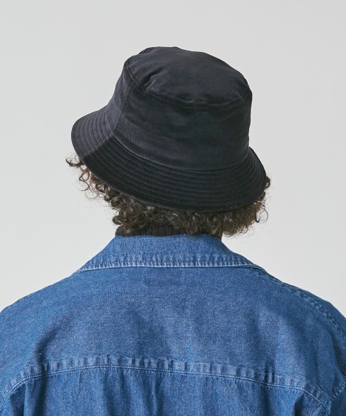 OVERRIDE（オーバーライド）の「OVERRIDE  CORDUROY BUCKET（ハット・メンズ・ブラック/ブラウン/ライトグリーン/ライトベージュ・56cm/58cm/60cm）」の9枚目の写真
