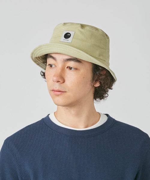 OVERRIDE（オーバーライド）の「OVERRIDE  CORDUROY BUCKET（ハット・メンズ・ブラック/ブラウン/ライトグリーン/ライトベージュ・56cm/58cm/60cm）」の18枚目の写真