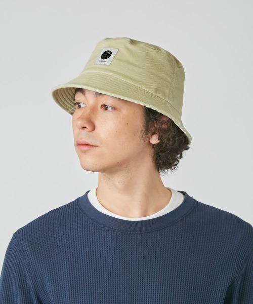 OVERRIDE（オーバーライド）の「OVERRIDE  CORDUROY BUCKET（ハット・メンズ・ブラック/ブラウン/ライトグリーン/ライトベージュ・56cm/58cm/60cm）」の15枚目の写真