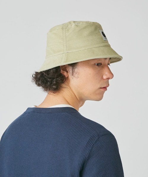 OVERRIDE（オーバーライド）の「OVERRIDE  CORDUROY BUCKET（ハット・メンズ・ブラック/ブラウン/ライトグリーン/ライトベージュ・56cm/58cm/60cm）」の17枚目の写真