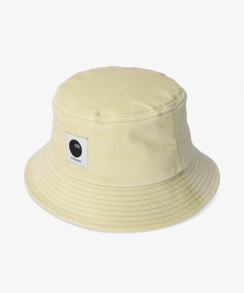 OVERRIDE（オーバーライド）の「OVERRIDE  CORDUROY BUCKET（ハット・メンズ・ブラック/ブラウン/ライトグリーン/ライトベージュ・56cm/58cm/60cm）」の19枚目の写真