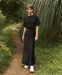 CEL ANSWER | Iラインサテンロングスカート(スカート)