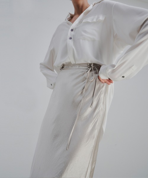 S/ île sile シール ロングスカート S/ île sile シール ロングスカート S / île ®︎ シール