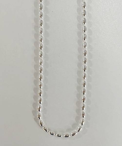 SHENERY(シーナリー)の「【WEB限定】ボールチェーンロングネックレス(ネックレス・レディース・シルバー・FREE)」の8枚目の写真