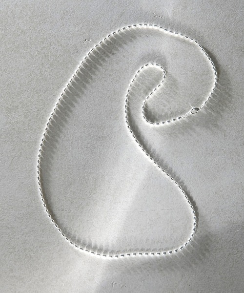 SHENERY(シーナリー)の「【WEB限定】ボールチェーンロングネックレス(ネックレス・レディース・シルバー・FREE)」の21枚目の写真