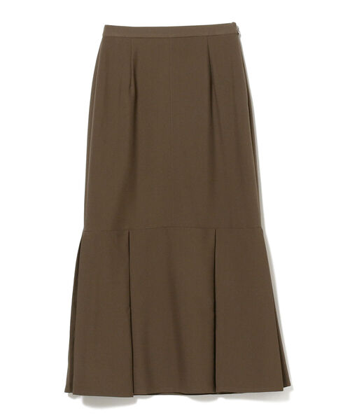 Ray BEAMS（レイビームス）の「Ray BEAMS / BOX タック マーメイド スカート（スカート・レディース・ライトブルー/ダークブラウン・1/0）」の17枚目の写真