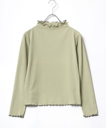 Salong hameu（サロン ハミュー）の「テレコリブメロートップス（Tシャツ/カットソー）」
