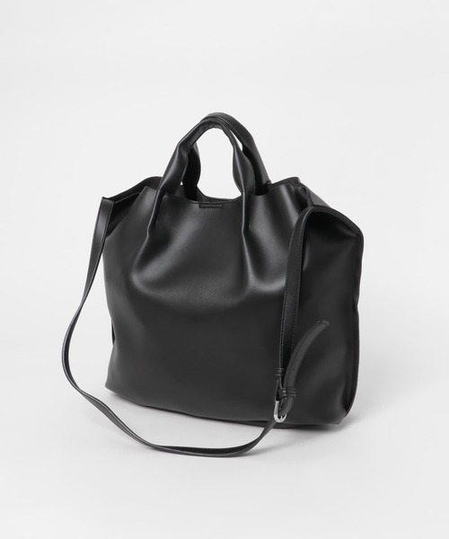 KBF（ケイビーエフ）の「ソフトイージーBAG（トートバッグ・レディース・アイボリー/ブラック・ONE）」の13枚目の写真