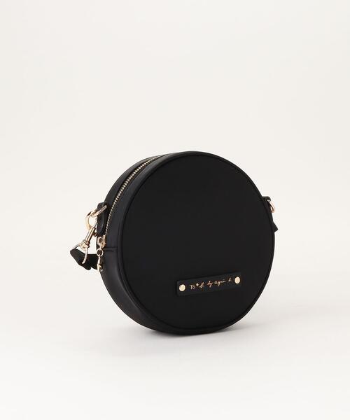 agnes b. アニエスベー　サークルポシェット　ショルダーバッグ　新品未使用 アニエスベー agnes b. バッグ ポシェット ショルダー ロゴ