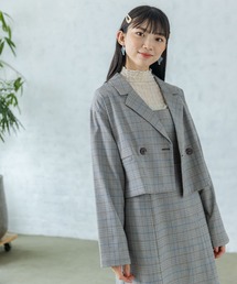repipi armario（レピピ アルマリオ）の「グレンチェックジャケット（テーラードジャケット・キッズ）」
