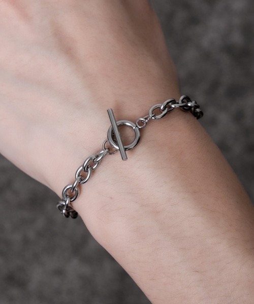 Adoon plain（アドーンプレーン）の「【Adoon plain】チェーンブレスレット（ブレスレット・メンズ・シルバー・FREE）」の3枚目の写真