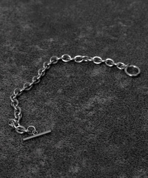Adoon plain（アドーンプレーン）の「【Adoon plain】チェーンブレスレット（ブレスレット・メンズ・シルバー・FREE）」の4枚目の写真