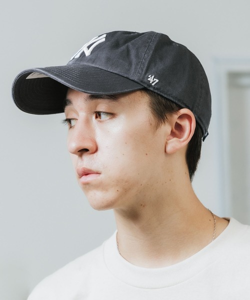 '47（フォーティーセブン）の「47BRAND / 47ブランド MLB CLEAN UP STRAPBACK CAP ベースボールキャップ（キャップ・メンズ・ベージュ/ネイビー/ネイビー系1・ONE SIZE）」の17枚目の写真