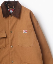 BEN DAVIS | BEN DAVIS/ベンデイビス COVERALL WITH LINING JCKET/オーバーサイズ 裏キルティング 中綿 カバーオール ワークジャケット(カバーオール)