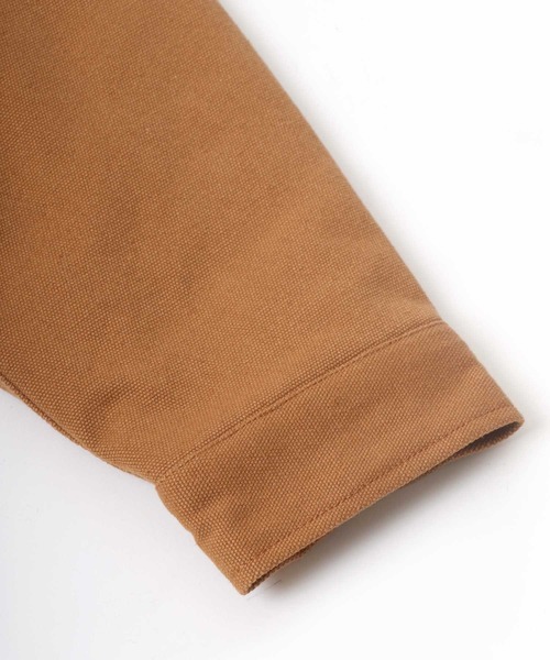 BEN DAVIS（ベンデイビス）の「BEN DAVIS/ベンデイビス COVERALL WITH LINING JCKET/オーバーサイズ 裏キルティング 中綿 カバーオール ワークジャケット（カバーオール・メンズ・ブラック/カーキ/キャメル・M/L/XL）」の10枚目の写真