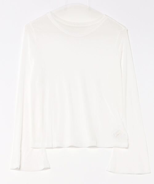 KOBE LETTUCE（コウベレタス）の「ハイネックレースシアートップス（シャツ/ブラウス・レディース・ブラック/オフホワイト/グリーン/ホワイト系その他/ブラック系その他/グレイッシュベージュ/ホワイト系その他2/ブラック系その他2/レモンイエロー/ブラック系その他3/ホワイト系その他3/ピンク/ホワイト系その他4/ブラック系その他4/ベージュ系その他/ミント/ブラック系その他5/ブラック系1/ホワイト系4/ベージュ系その他2/ブラック系/ホワイト系/ホワイト系1/ブラック系5/ブラック系4/ブラック系その他6/ホワイト系その他5/ブラック系その他7/レオパード/チェック・M/L/L1/M1）」の10枚目の写真