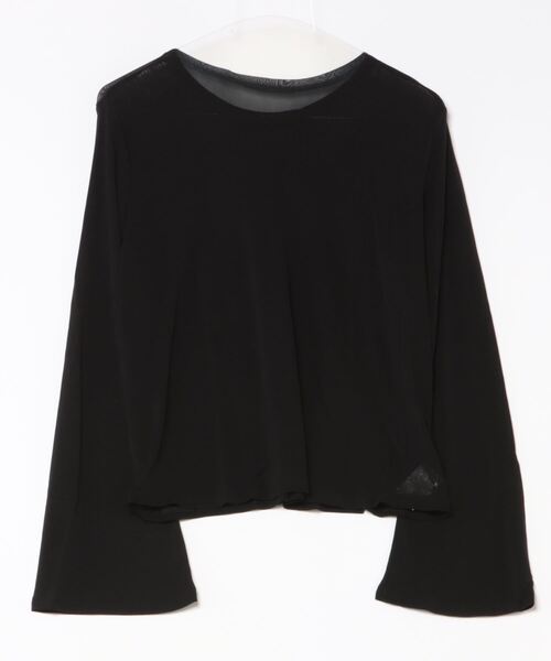 KOBE LETTUCE（コウベレタス）の「ハイネックレースシアートップス（シャツ/ブラウス・レディース・ブラック/オフホワイト/グリーン/ホワイト系その他/ブラック系その他/グレイッシュベージュ/ホワイト系その他2/ブラック系その他2/レモンイエロー/ブラック系その他3/ホワイト系その他3/ピンク/ホワイト系その他4/ブラック系その他4/ベージュ系その他/ミント/ブラック系その他5/ブラック系1/ホワイト系4/ベージュ系その他2/ブラック系/ホワイト系/ホワイト系1/ブラック系5/ブラック系4/ブラック系その他6/ホワイト系その他5/ブラック系その他7/レオパード/チェック・M/L/L1/M1）」の20枚目の写真