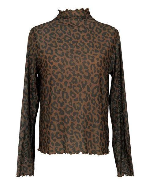 セール】ハイネックレースシアートップス（シャツ/ブラウス）｜KOBE